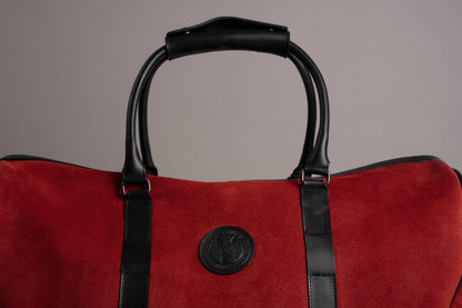 Xolos Gym Bag de piel — vista posterior — Miles & Louie
