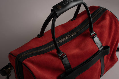 Xolos Gym Bag de piel — de cerca (13) — Miles & Louie