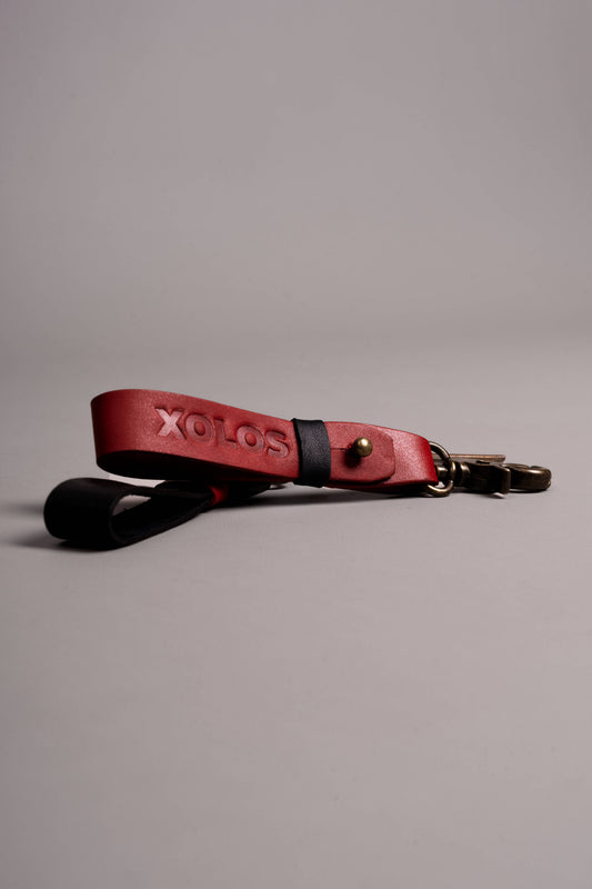 Xolos Keychain de piel, hecho a mano — Miles & Louie