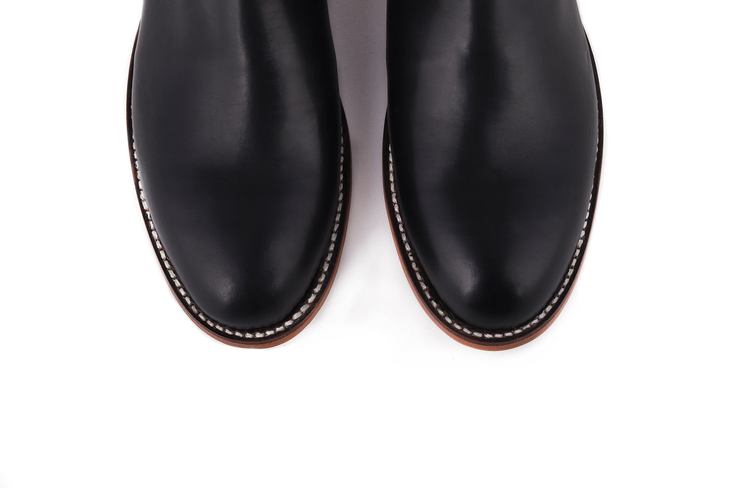 Chelsea Boot de piel — suela y construcción — Miles & Louie
