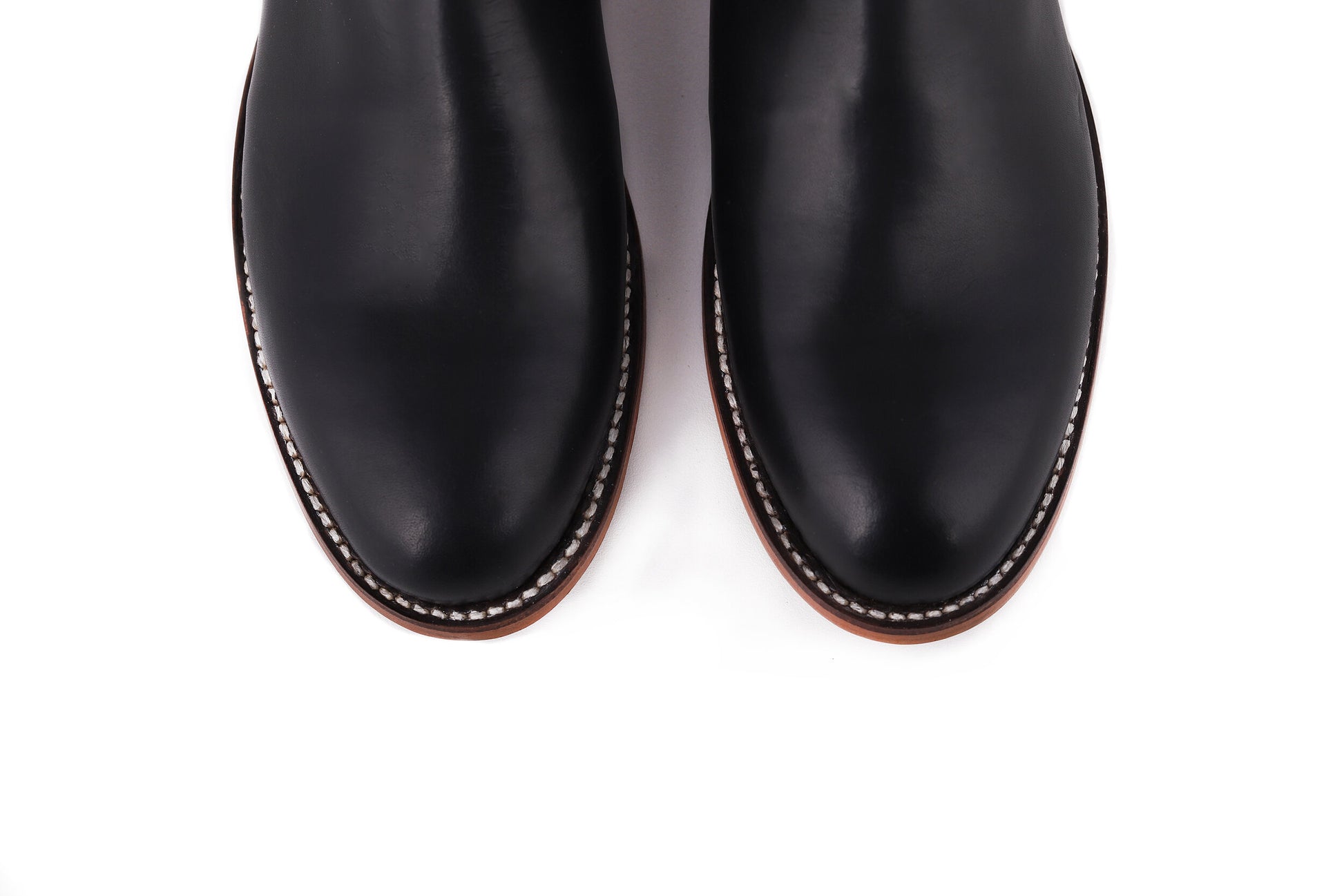 Chelsea Boot de piel — suela y construcción — Miles & Louie